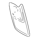 7662504020 - Body: Mud Flap for Toyota Image