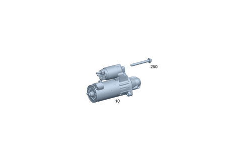 Starter Motor for 2025 Mercedes-Benz AMG&reg; GT 55 #0