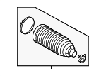 32105A34C17 - Steering: Boot Kit for BMW Image