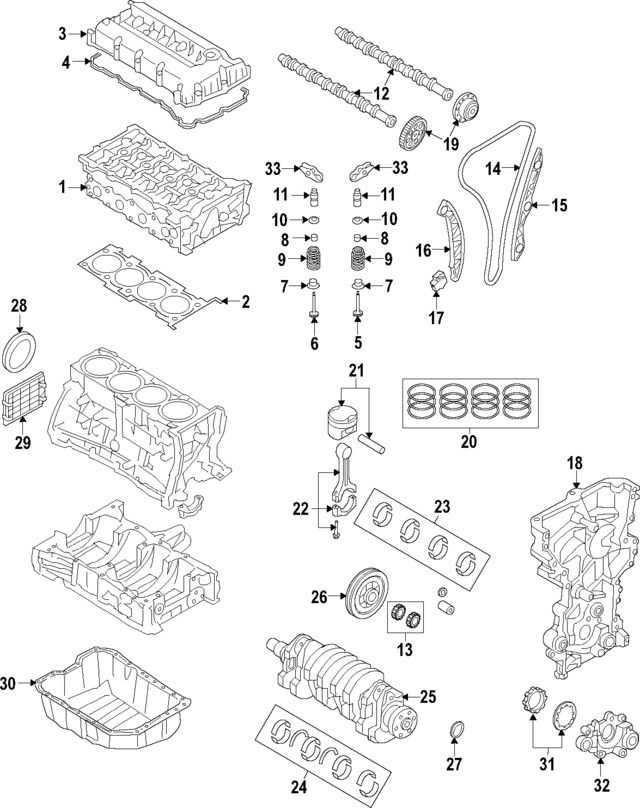 243212E010 - : Timing Chain for Hyundai Image