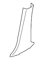 94022AG06AWA - : Lower Center Pillar Trim for Subaru: Legacy, Outback Image