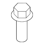 452844G800 - Engine: Cover Bolt for Hyundai Image