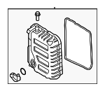 452804G610 - Engine: Cover for Hyundai: Kona, Santa Cruz, Santa Fe, Sonata, Tucson Image