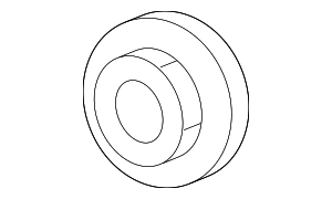 90178A0023 - Electrical: Tire Pressure Monitoring System (TPMS) Control Module Nut for Toyota Image