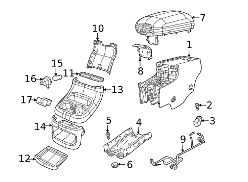 Radiator & Components for 2025 Dodge Durango #2