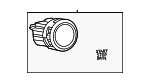 89611F6010 - Body: Start Button for Lexus Image