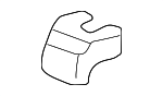 7212320130C0 - Body: End Cover for Toyota Image