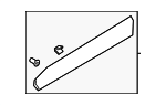 4M0071327D3Q0 - Body: Lower Molding for Audi Image