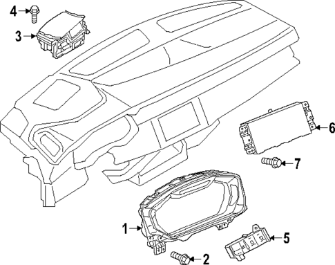 Instruments & Gauges for 2024 Audi SQ8 e-tron #0