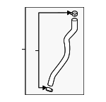 282922T010 - : Reservoir Hose for Genesis: G80 Image