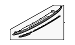 8Y5807434AY9B - : Spoiler for Audi: A3, A3 Quattro Image