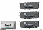 61316801478 - Vehicle Electrical System: Seat Adjustment Switch, Right for BMW Image