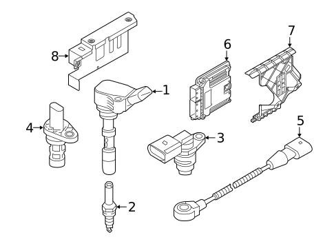 Control Modules for 2023 Volkswagen Atlas #0