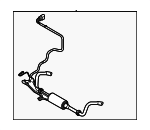4M0411023BD - Suspension: Stabilizer Bar for Audi: Q7, RS Q8, SQ7, SQ8 Image