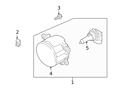 Bulbs - Chassis for 2012 Subaru Legacy #1