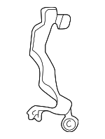 4628691AB - Body: Pull Pocket Bracket for Chrysler: 300M, Concorde, LHS | Dodge: Intrepid Image