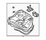 MN106212 - : Fuel Tank for Chrysler: Sebring | Dodge: Stratus Image