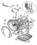 4799613AB - Automatic Transmission Multi-Speed: Transmission Case for Mopar Image image
