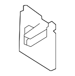 68266790AA - Body: Wheelhouse Liner Cover for Ram: ProMaster City Image