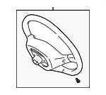 4510052080B0 - Steering: Steering Wheel for Scion: xA, xB Image