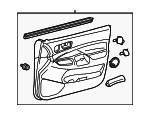 6761004352B3 - : Door Trim Panel for Toyota Image