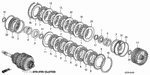 22533RDK003 - Transmission - Automatic: SEAT, RETURN SPRING for Acura Image