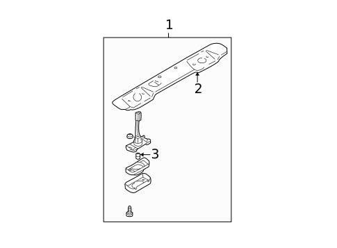 License Lamps for 2004 Subaru Outback #0