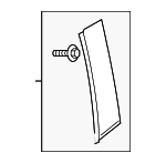 D10E50M40A - Body: Applique for Mazda: CX-3 Image