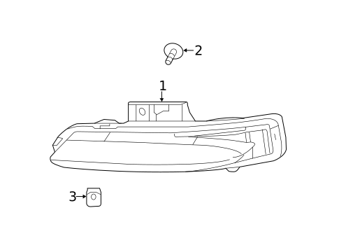 Park Lamps for 2013 Buick Enclave #0