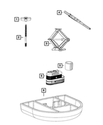 5105876AA - Wheels: Spare Wheel Stud for Mopar Image