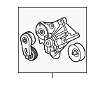 LR035556 - : Belt Tensioner Bracket for Land Rover: LR4, Range Rover, Range Rover Sport Image