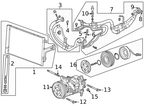 A/C Flow Restrictors for 2021 Cadillac CT5 #0