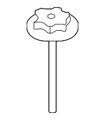 74810JY02A - Body: Spare Retainer for Nissan: 370Z, Altima, Juke, Maxima Image