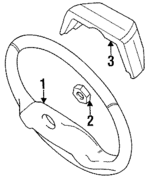 Steering Wheel Retainer Nut