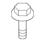9YA590602A - Body: Grille Assembly Bolt for Mazda: 3, 5, 6, CX-3, CX-5, CX-7, CX-9, MPV, MX-5 Miata, Protege, Protege5 Image
