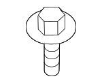 9010906374 - Body: Roof Luggage Carrier Side Rail Bolt for Toyota Image