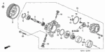 90693PAAA01 - Engine: CIRCLIP (INNER) (40MM) for Honda Image