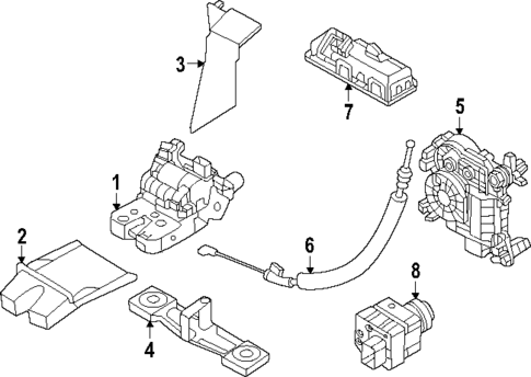 Lock & Hardware for 2025 Volkswagen ID. Buzz #2