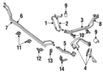 8871850190 - : Packing Clamp for Lexus: LS400 Image