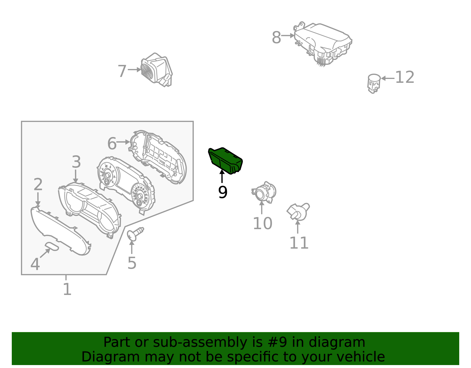 93700-J5AD0CA - Control Switch Assembly 2022-2023 Kia Stinger | Kia ...