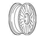 9594550 - Suspension: Wheel, Alloy for Chevrolet: Impala, Monte Carlo Image