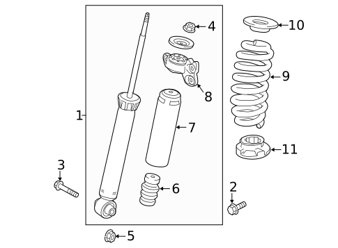 Shocks & Components for 2021 Chevrolet Malibu #0