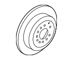 584112P000 - Brakes: Rotor for Kia: Sorento Image