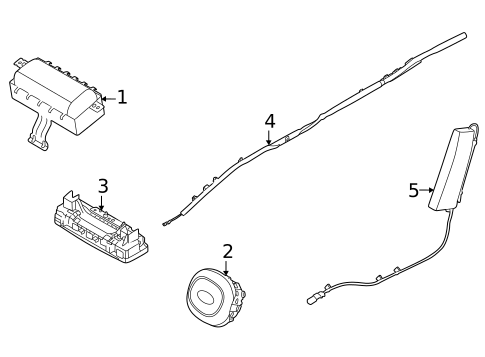 Air Bag Components for 2025 Kia Carnival #0
