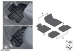 7149166609 - Retrofitting / Conversion / Accessories: Hook&amp;Loop Element with Bayonet Fastener for BMW Image