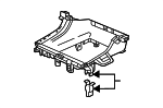 83426T20A01ZA - Body: Console Compartment for Honda Image