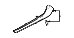 83423T20A01ZA - Body: Side Trim Panel for Honda Image