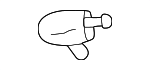 8265B099 - Wiper &amp; Washer: Windshield Washer Nozzle for Mitsubishi Image