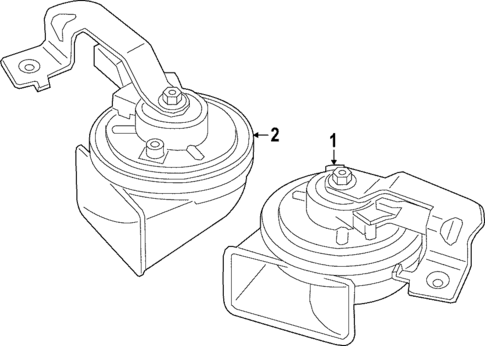 Horn for 2025 BMW M440i Gran Coupe #0
