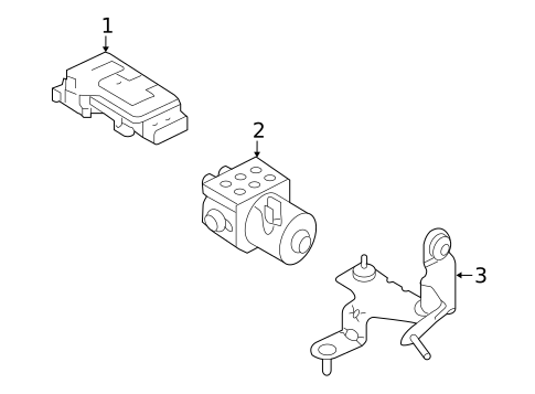ABS Components for 2008 Ford E-350 Super Duty #0